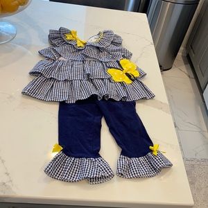 Rare Editions baby girl outfit